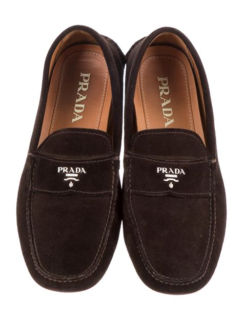 rubber prada shoes|prada suede leather shoes.